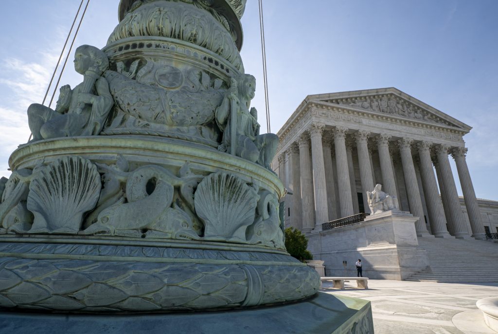 Supreme Court Final Day The Supreme Court is seen in Washington, Monday, June 17, 2019. (AP Photo/J. Scott Applewhite)