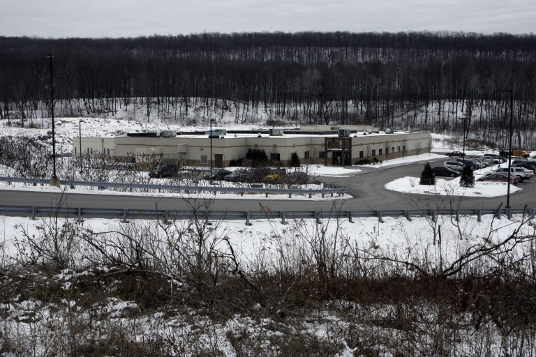 This Feb. 6, 2009 file photo shows the privately owned PA Child Care youth detention center in Pittston, Pa. (Matt Rourke/AP Photo, File)