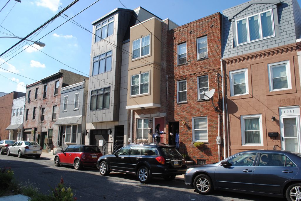 DSC_0548 Councilman Kenyatta Johnson wants to ban bay windows in Point Breeze and Grays Ferry at a time when both neighborhoods are experiencing rushes of reinvestment and subsequent demographic shifts. (Cassie Owens/Billy Penn)