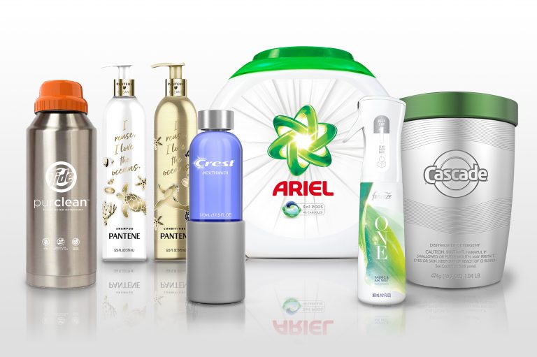 Several of the products available from Proctor and Gamble (Courtesy of Loop)