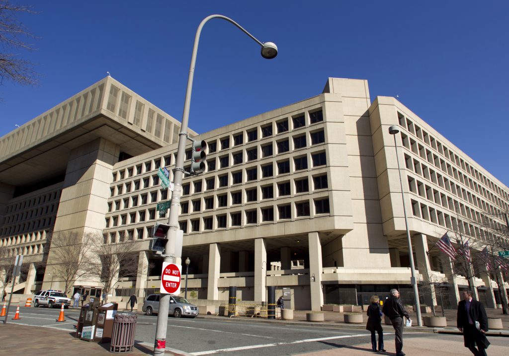 University administrators say the FBI, whose headquarters are shown above, has urged them to monitor some Chinese students and scholars. FBI headquarters (Manuel Balce Ceneta/AP)