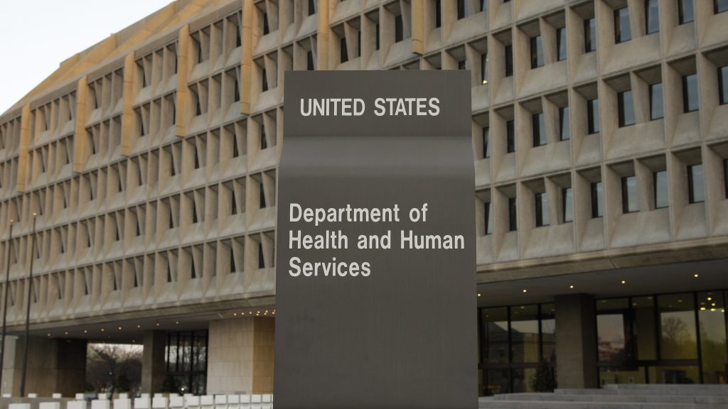 The Department of Health and Human Services building