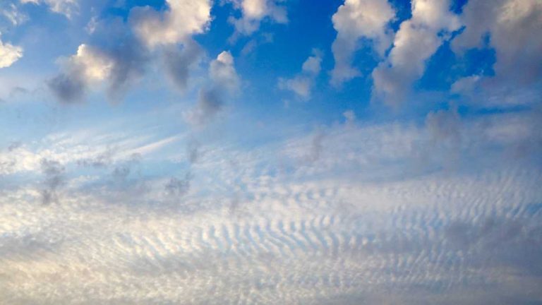Sky over South Seaside Park. (Justin Auciello/WHYY)