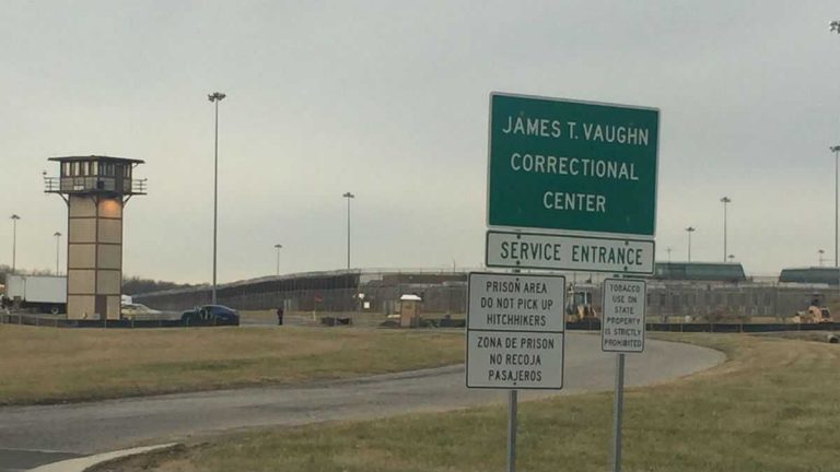 Sgt. Steven Floyd, who had been a correctional officer for 16 years, was stabbed and beaten to death in the uprising at James T. Vaughn Correctional Center. He was posthumously promoted to lieutenant. (WHYY)