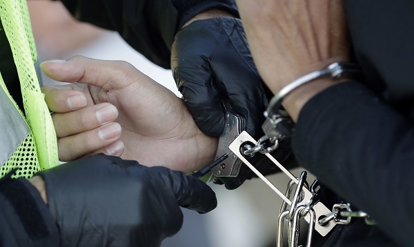 Immigration Police Immigrant checked before board