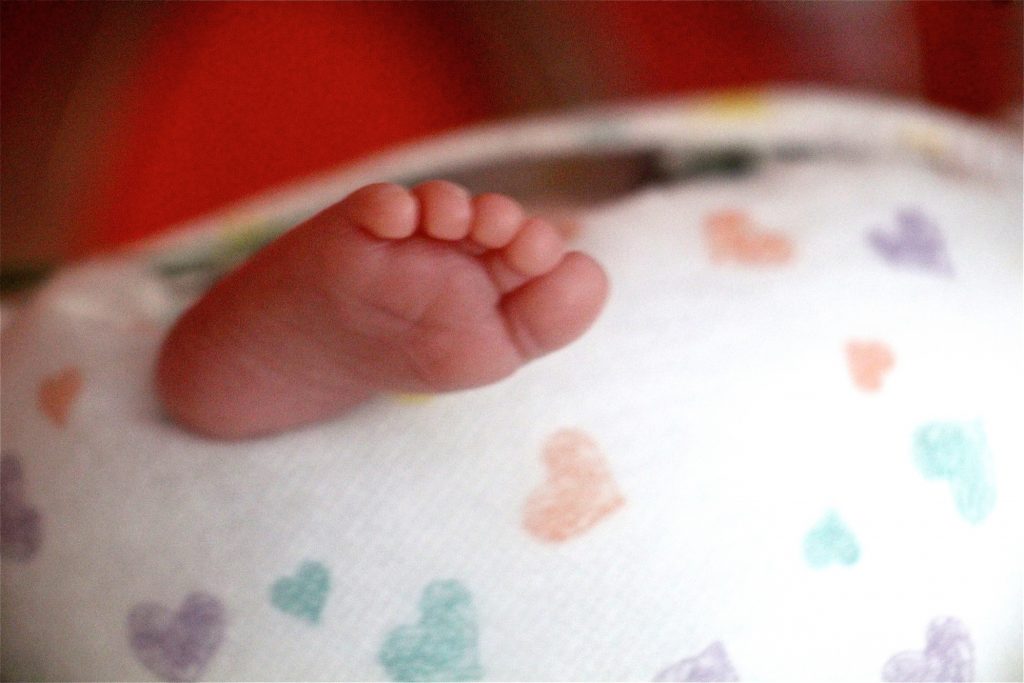 2016 05 12-e lee-philadelphia chop-premature infant foot Hahnemann Hospital will stop delivering babies after Friday, July 12, worsening a citywide shortage of labor and delivery units. (Emma Lee/WHYY)