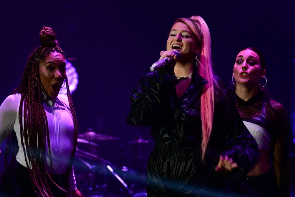 Meghan Trainor performs