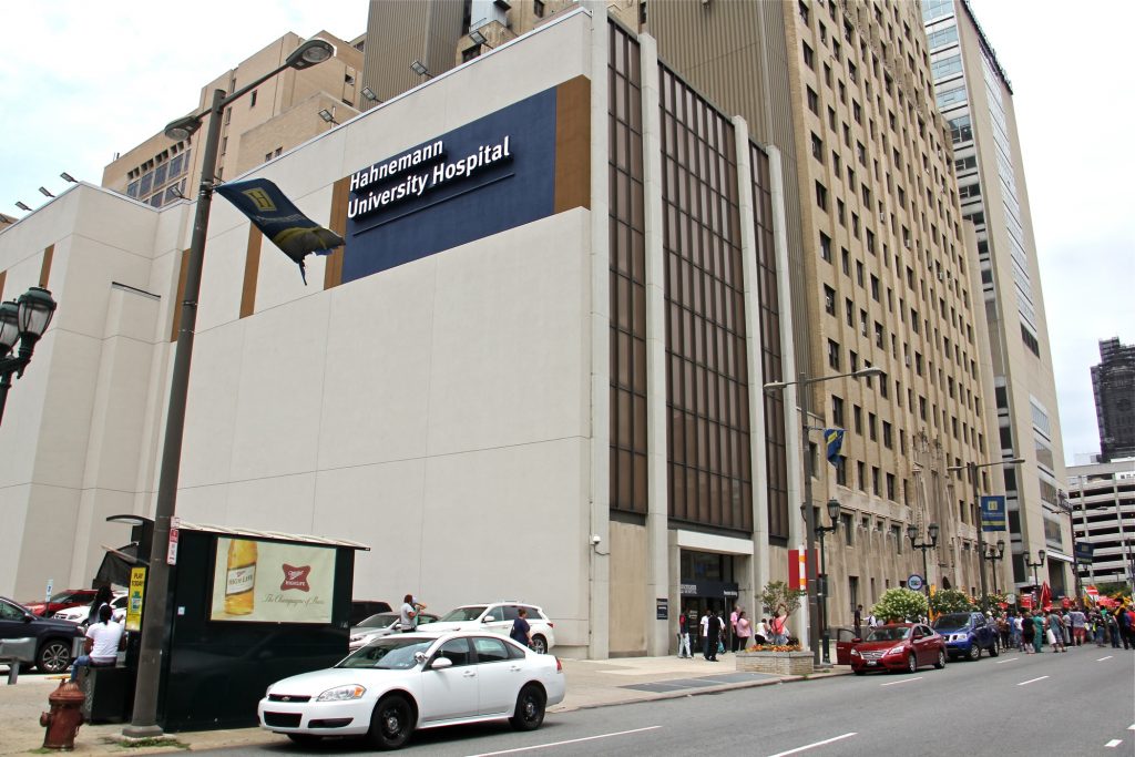 2019 07 11-e lee-philadelphia hahnemann hospital Hahnemann University Hospital. (Emma Lee/WHYY)
