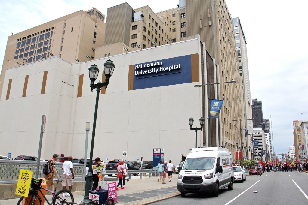 2019 07 11-e lee-philadelphia hahnemann hospital Hahnemann University Hospital. (Emma Lee/WHYY)