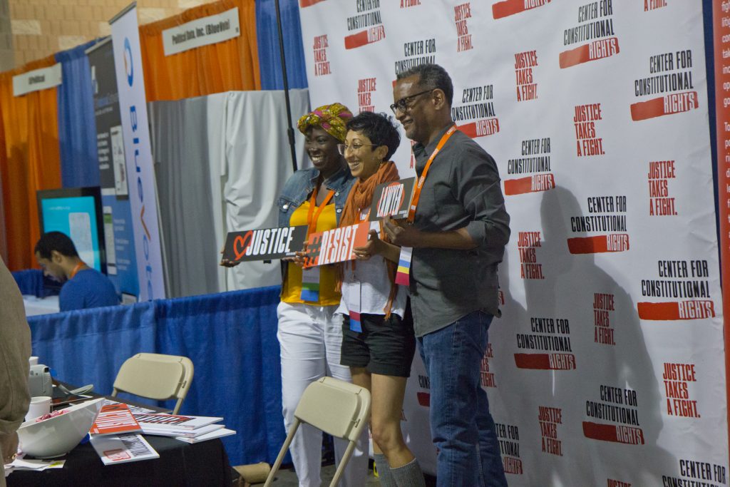 2019 07 11 k paynter netroots-5 The 2019 Netroots Nation conference, a political event for progressive activists, is being held at the Philadelphia Convention Center. (Kimberly Paynter/WHYY)