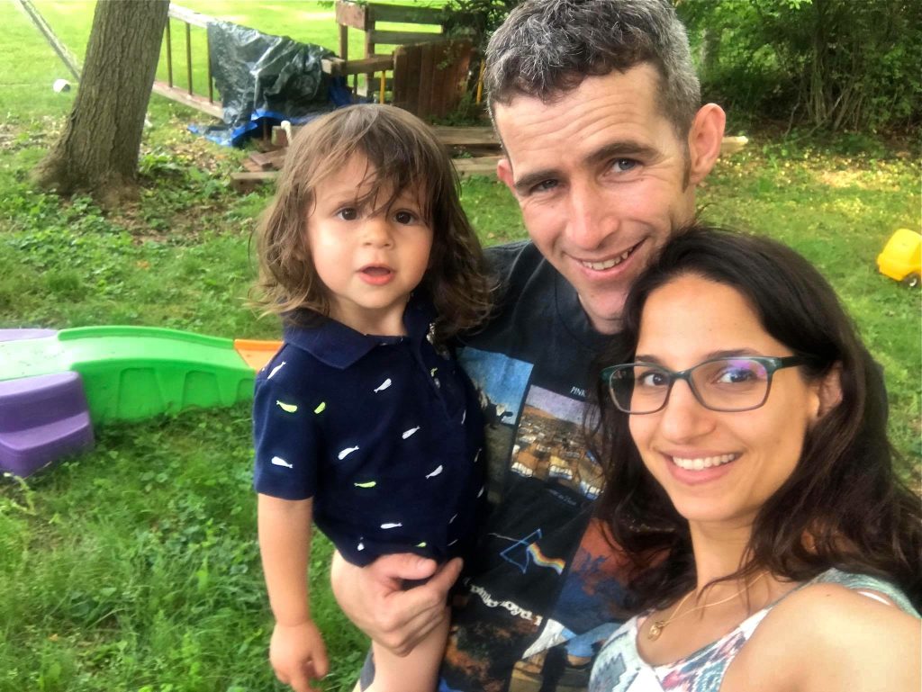 2019 07 11-provided-keith and keren byrne Keith and Keren Byrne are pictured with their youngest child. (Courtesy of Keren Byrne)