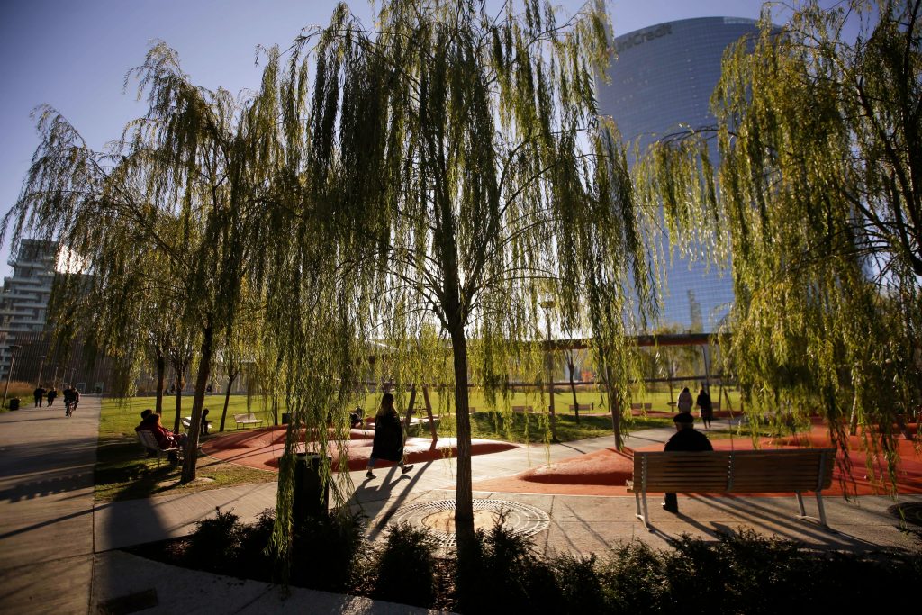 Climate Trees The city of Milan has ambitious plans to plant 3 million new trees by 2030, a move that experts say could offer relief to the city's muggy and sometimes tropical weather. (Luca Bruno/AP Photo)