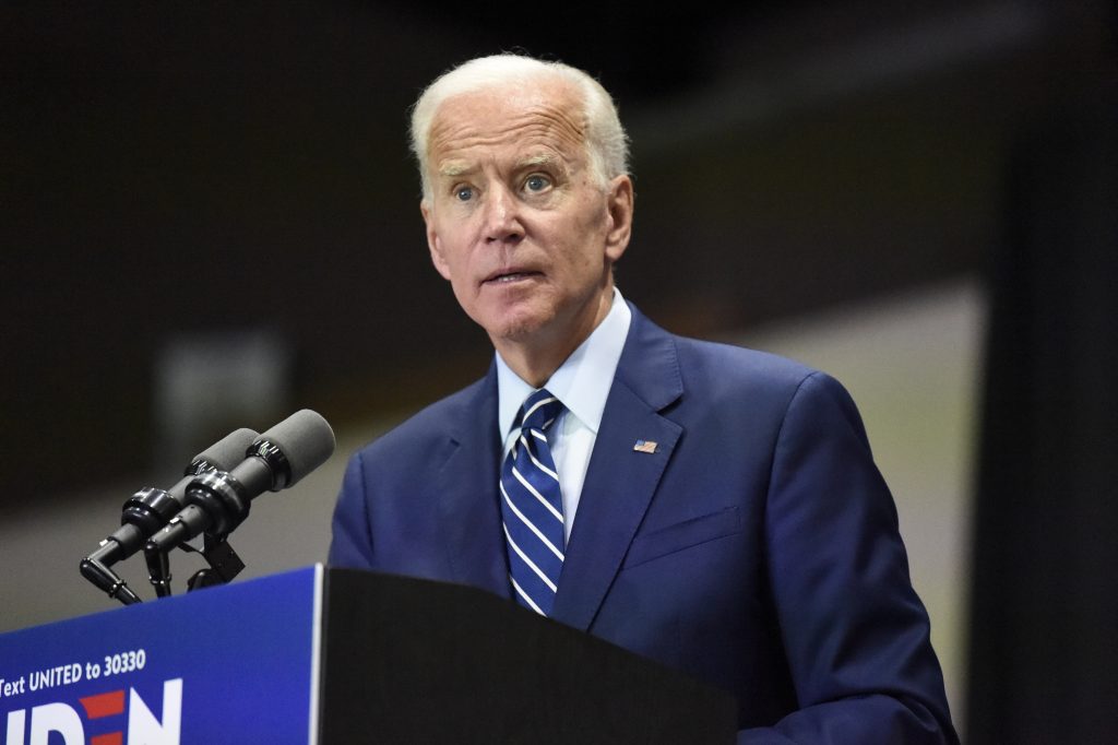 Election 2020 Biden Democratic presidential candidate and former vice president Joe Biden speaks at a campaign event in Sumter, S.C, on Saturday, July 6, 2019. (Meg Kinnard/AP Photo)