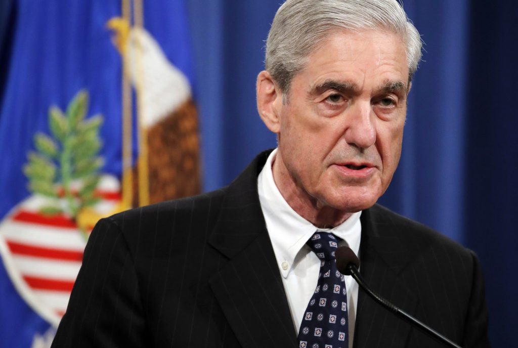 Robert Mueller Special counsel Robert Mueller speaks at the Department of Justice in Washingto