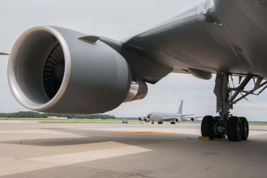 KC-46 at Dover AFB Firefighting foam used here at Dover Air Force Base may be to blame for PFAS contamination in wells nearby. (U.S. Air Force Photo by Mauricio Campino)