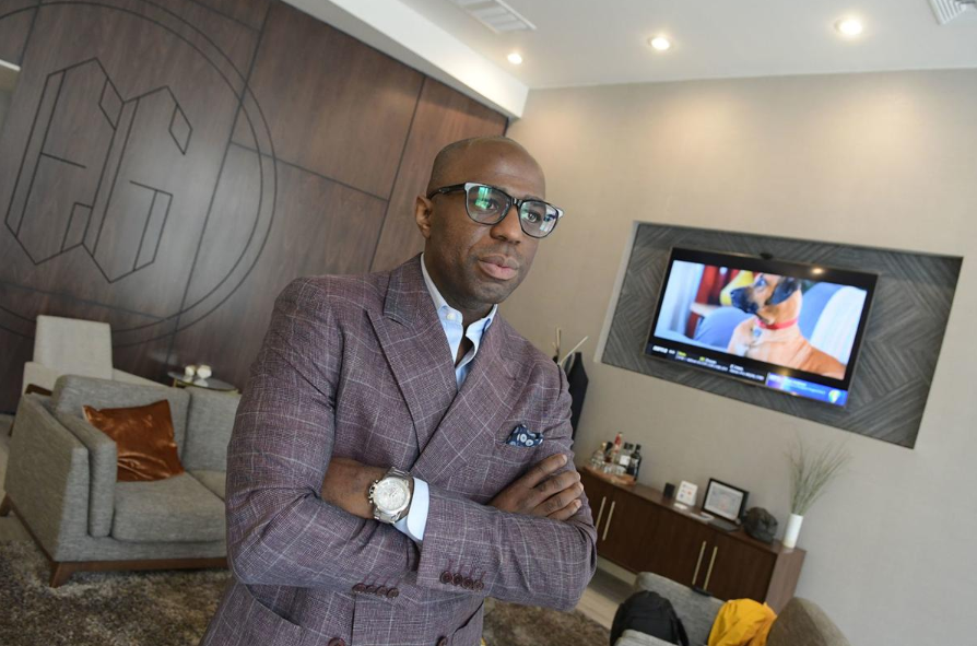 Screen Shot 2019-07-02 at 11.36.55 AM Jonathan Jacobs, founder of ETHOS GSFM, used his background in architecture to design his new 1,500-squre-foot flagship location at 339 N. Broad Street (Abdul Sulayman/The Philadelphia Tribune)