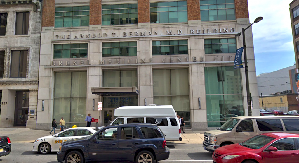 Screen Shot 2019-07-18 at 7.35.30 PM Drexel Medicine on Broad St. in Philadelphia (Google maps)