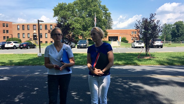 berks visit_cropped Congresswomen Mary Gay Scanlon and Madeleine Dean said conditions were adequate, but