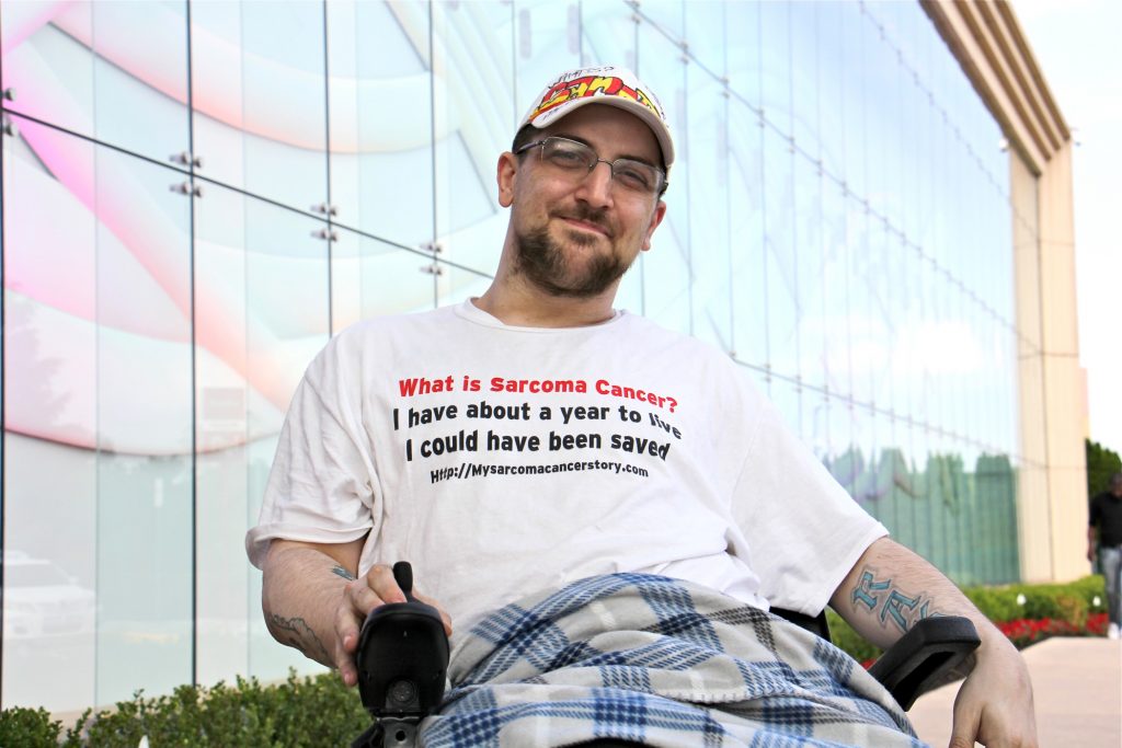 2019 05 28-e lee-kevin roster-new jersey-aid in dying law Kevin Roster moved from his longtime home in New Jersey to California so he could access its medical aid-in-dying law. Suffering from sarcoma, he died with medical assistance in Rancho Cordova, Calif., on July 26, 2019, six days before New Jersey's law took effect. (Emma Lee/WHYY)