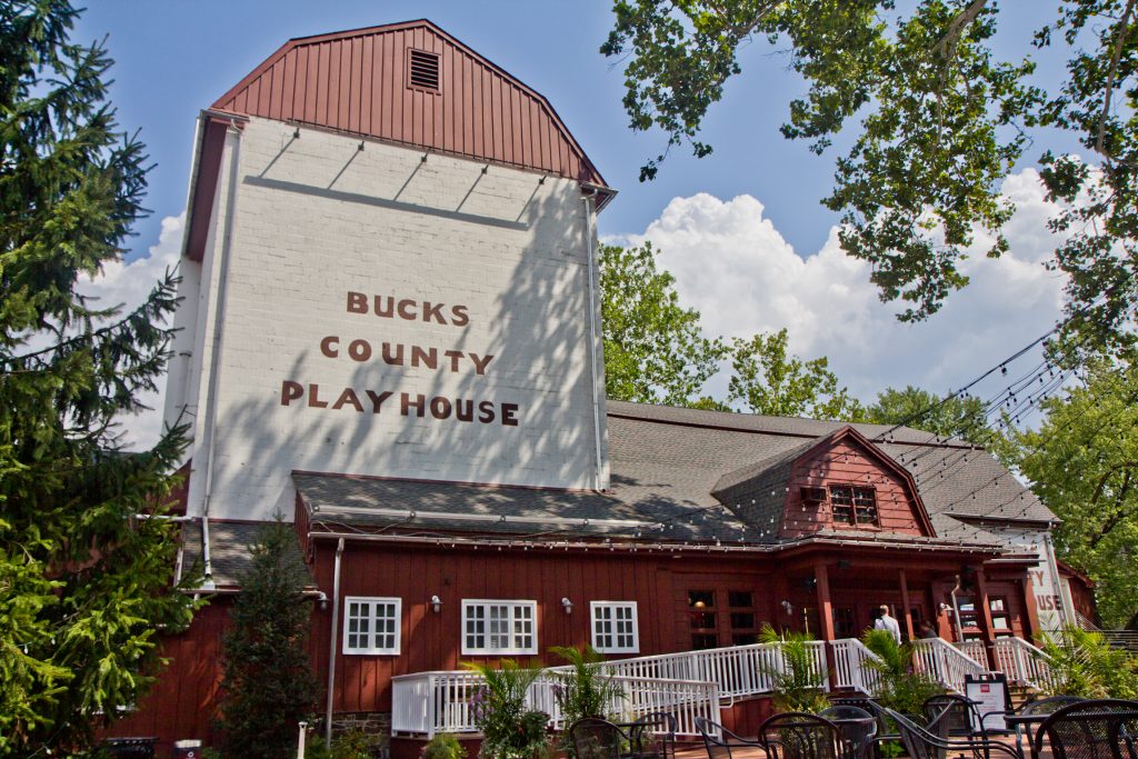 2019 08 12 bucks county playhouse The Bucks County Playhouse was once a working mill but was converted into a summer theater in the 1930s. (Kimberly Paynter/WHYY)