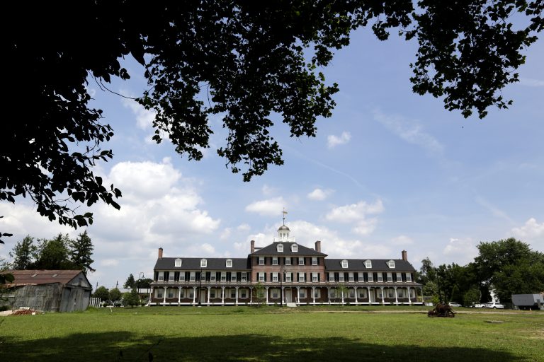 This July 10, 2019 photo shows the refurbished Lazaretto Quarantine Station in Essington, Pa. (Jacqueline Larma/AP Photo)