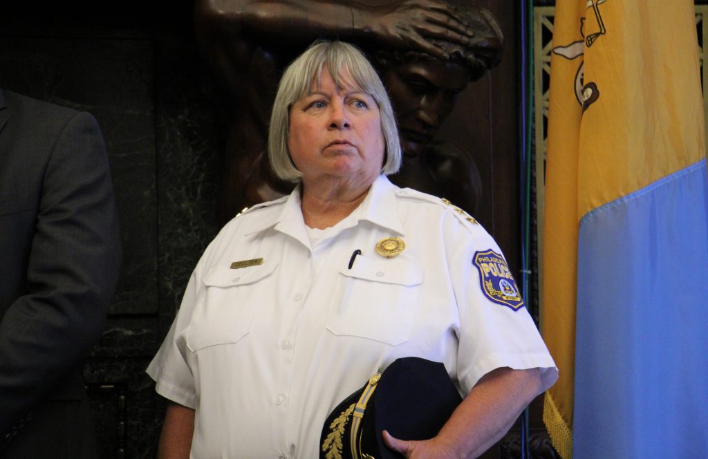 Image uploaded from iOS (15) Acting Philadelphia Police Commissioner Christine Coulter (Emma Lee/WHYY)