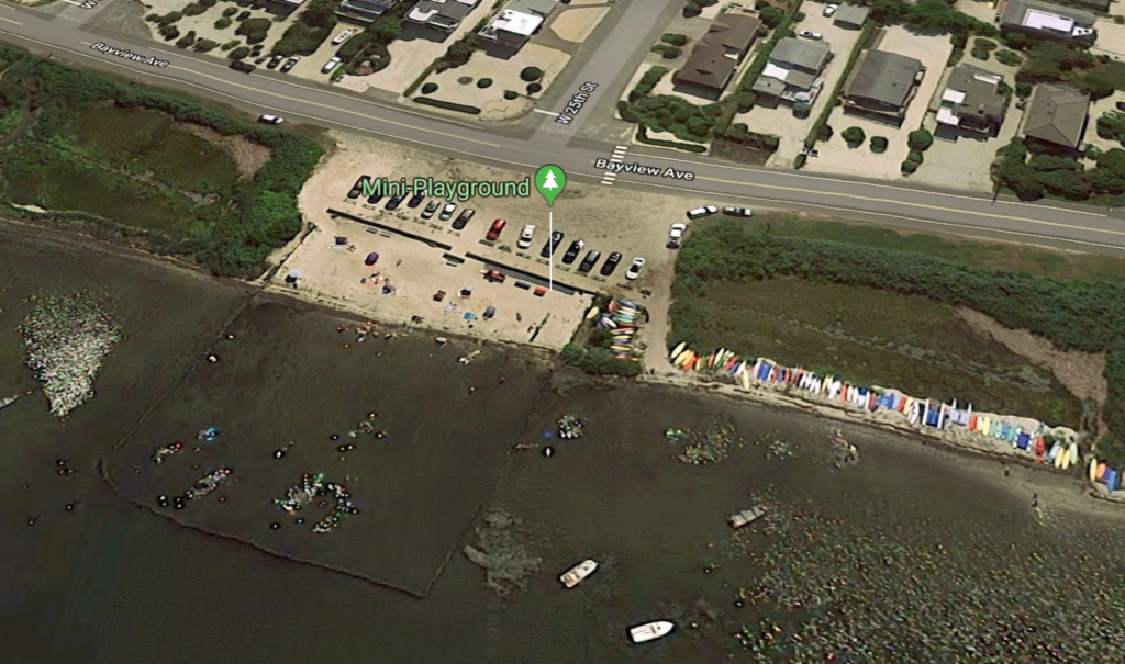The 25th Street bay beach in Barnegat Light. (Google image)