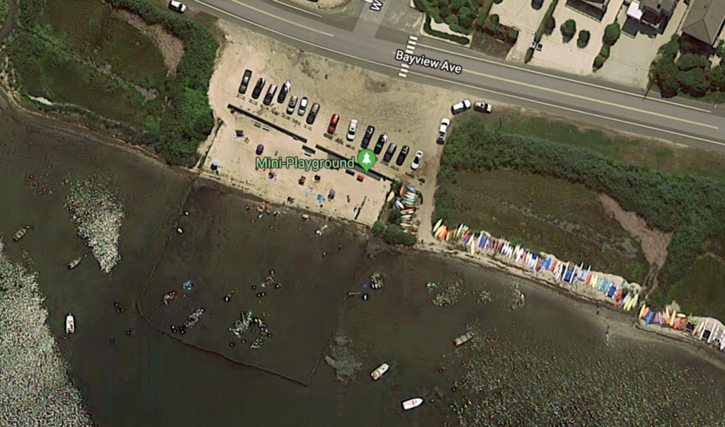 Screen Shot 2019-08-13 at 4.43.35 PM The 25th Street bay beach in Barnegat Light. (Google image)