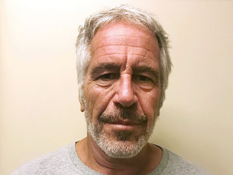 This March 28, 2017, file photo, provided by the New York State Sex Offender Registry shows Jeffrey Epstein. Epstein has died while awaiting trial on sex-trafficking charges. (AP Photo)