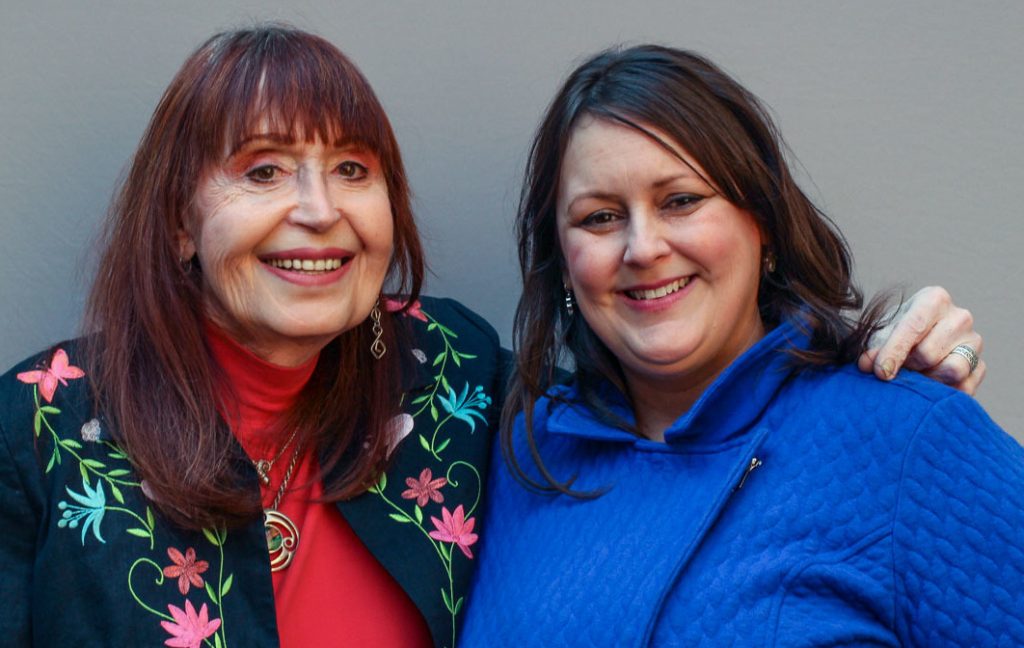 During their StoryCorps interview in April, Elizabeth Coffey-Williams (left) told her niece, Jennifer Coffey (right), about how her loving family did not understand what being transgender meant. “My parents were afraid, well, you know, this might be contagious,” she said. During their StoryCorps interview in April, Elizabeth Coffey-Williams (left) told her niece, Jennifer Coffey (right), about how her loving family did not understand what being transgender meant.