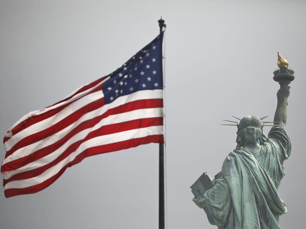 A new Trump administration policy on citizenship for children born abroad may affect only a small fraction of U.S. service members and government employees, but its announcement drew anger. A new Trump administration policy on citizenship for children born abroad may affect only a small fraction of U.S. service members and government employees, but its announcement drew anger. (Drew Angerer/Getty Images)