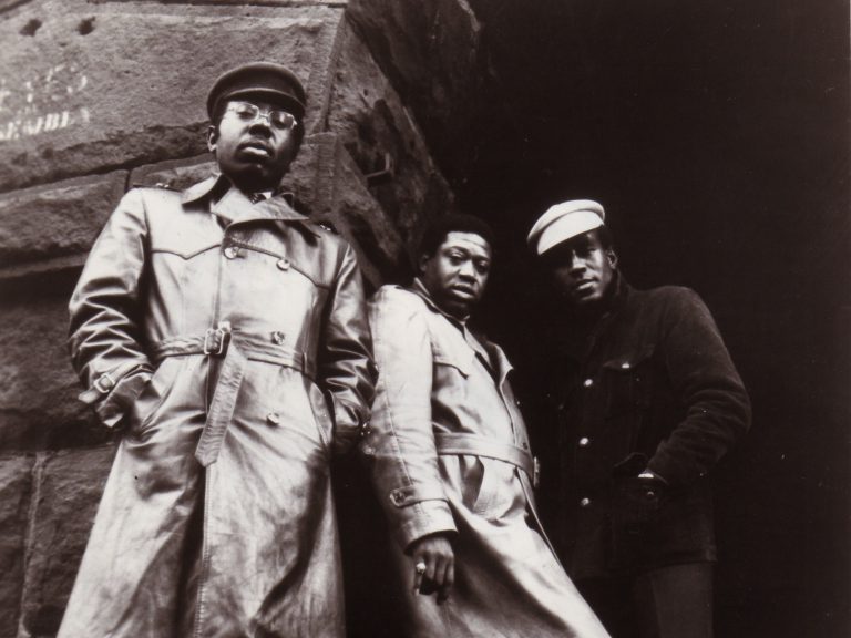 The Impressions circa 1970. Left to right: Curtis Mayfield, Fred Cash and Sam Gooden. (Gilles Petard/Redferns/Getty Images)
