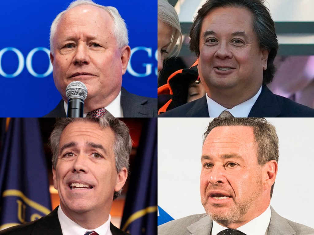 kristol conway frum walsh Trump critics (clockwise from top left) Bill Kristol, George Conway, David Frum, and Joe Walsh. (AP Photos)