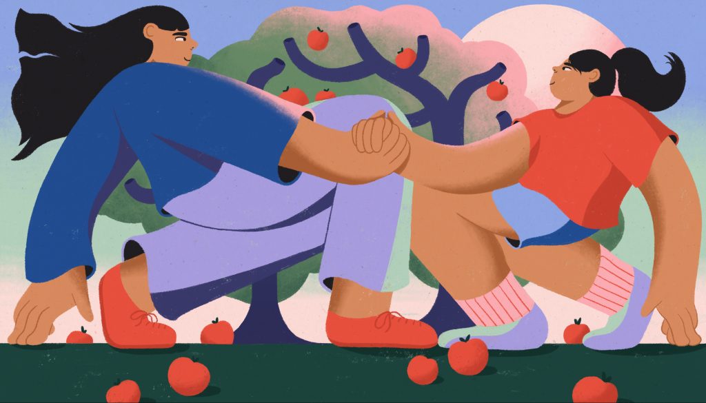 Even well-intended comments about weight, weight loss and dieting can actually harm children with overweight and obesity. Instead, experts say one way to help is to model healthy behavior for your kids and don't single any of your children out. (Janice Chang for NPR)