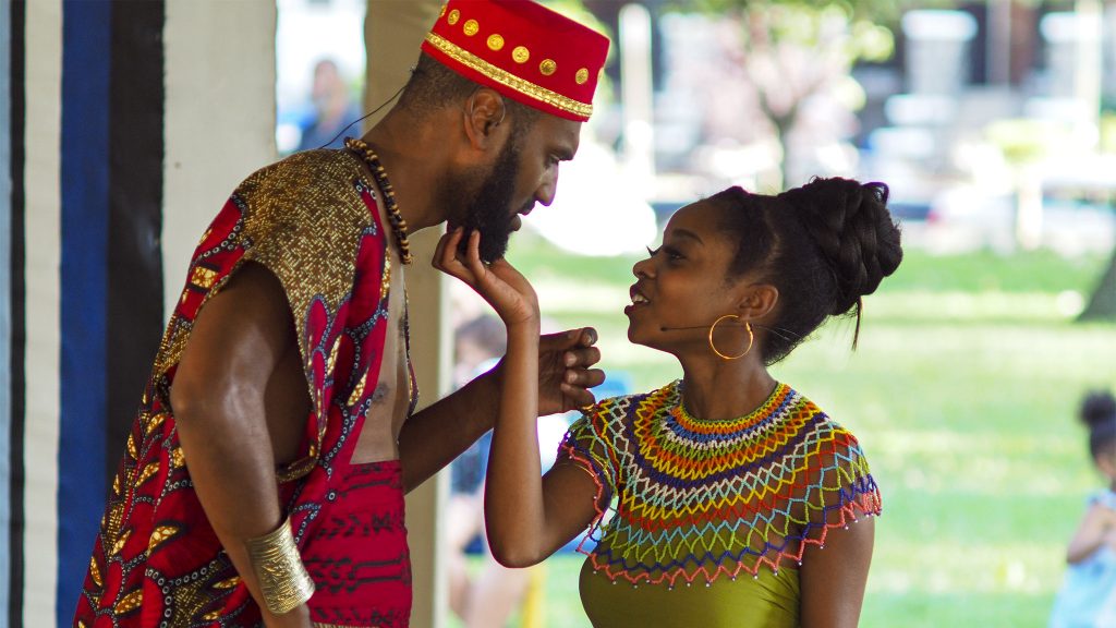 A scene from 'The Beast of Nubia' by Theatre in the X (Hanbit Kwon for Billy Penn)