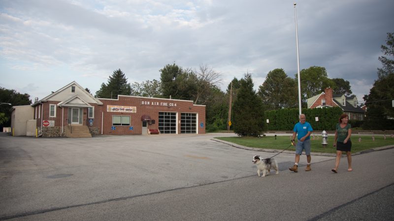 The Bon Air volunteer firefighting company was temporarily closed by Haverford Township on September 4th after it came to light that a member had sought membership with the Proud Boys. On September 9th, the township announced it would reopen the company. (Emily Cohen for WHYY)