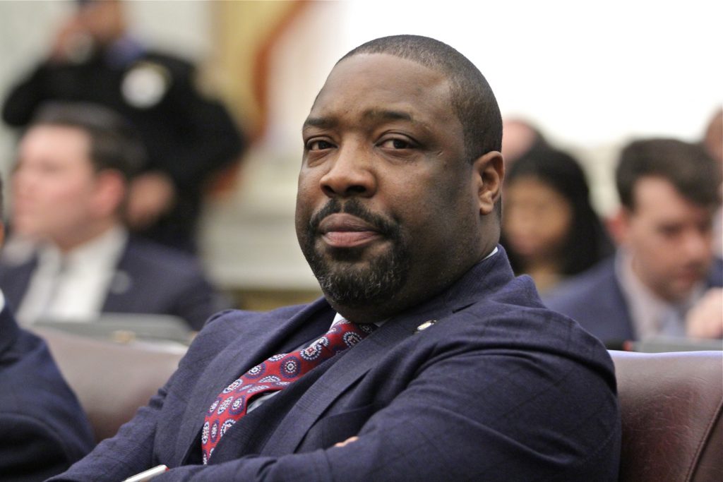 2019 03 07-e lee-kenyatta johnson-philadelphia city council Philadelphia City Councilmember Kenyatta Johnson. (Emma Lee/WHYY)