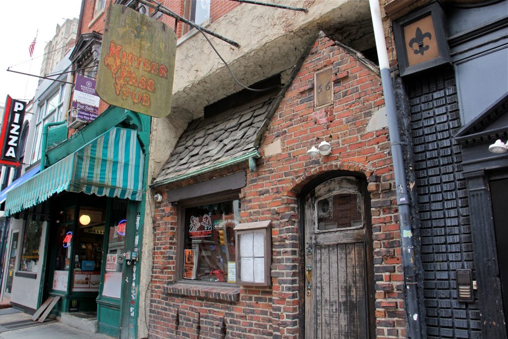 2019 09 06-e lee-philadelphia khyber pass pub Khyber Pass Pub on Second Street in Old City. (Emma Lee/WHYY)