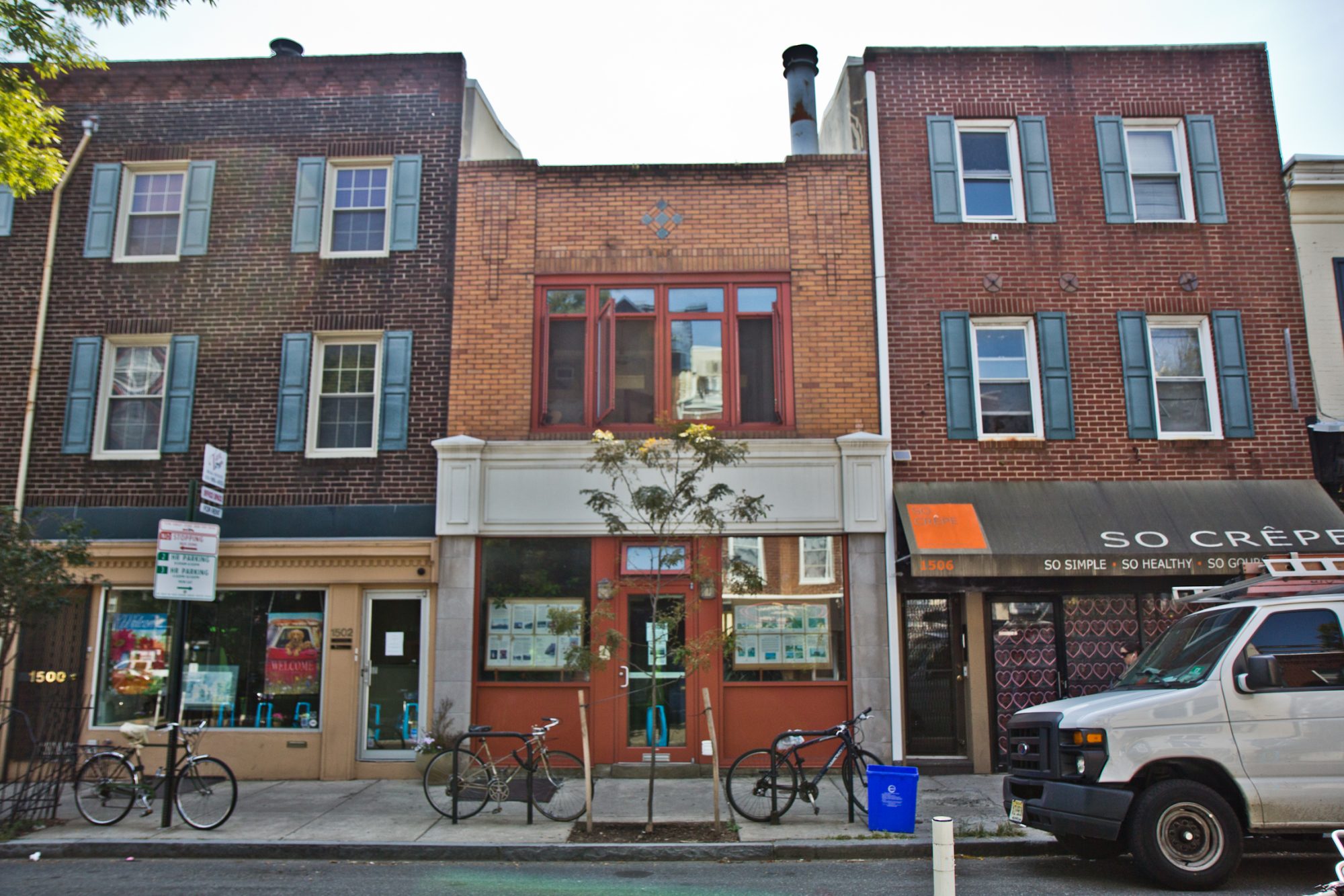 The Postal Card was once a jazz spot located at 1504 South St. The building is now the office of Campbell Thomas & Co. Architects. (Kimberly Paynter/WHYY)
