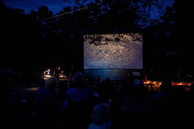 Erik Ruin's Ominous Cloud Ensemble performs at 