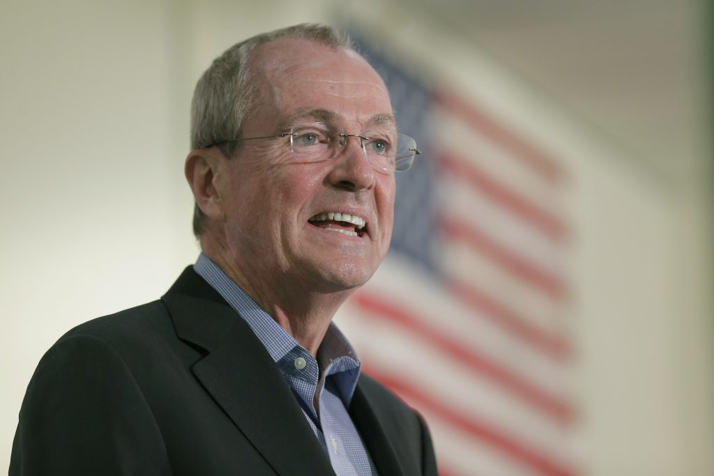 Phil Murphy New Jersey Gov. Phil Murphy speaks during a bill signing ceremony in Berkeley Heights, N.J., Tuesday, July 16, 2019. (Seth Wenig/AP Photo)