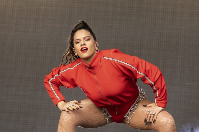 Rosalia during the Made In America Music Festival on August, 31 2019, in Philadelphia. (Photo by Daniel DeSlover/Sipa USA)(Sipa via AP Images)