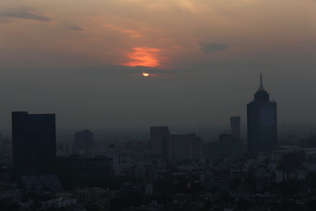 UN General Assembly Dark Skies Smog blankets the sky in Mexico City. (Marco Ugarte/AP Photo)