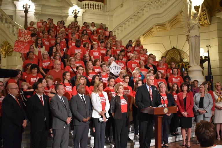 State Rep. Todd Stephens, R-Montgomery, speaks in the state Capitol on Sept. 17, 2019. (Ed Mahon/PA Post)
