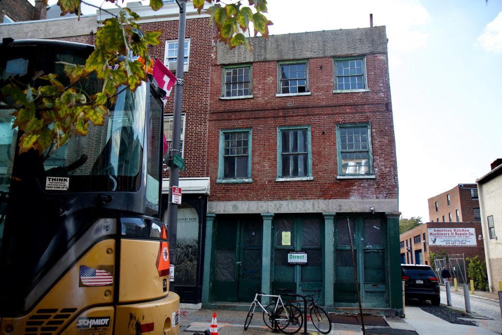 FullSizeRender The former John Grass Wood Turning Company on North 2nd Street in Old City. (Kimberly Paynter/WHYY)