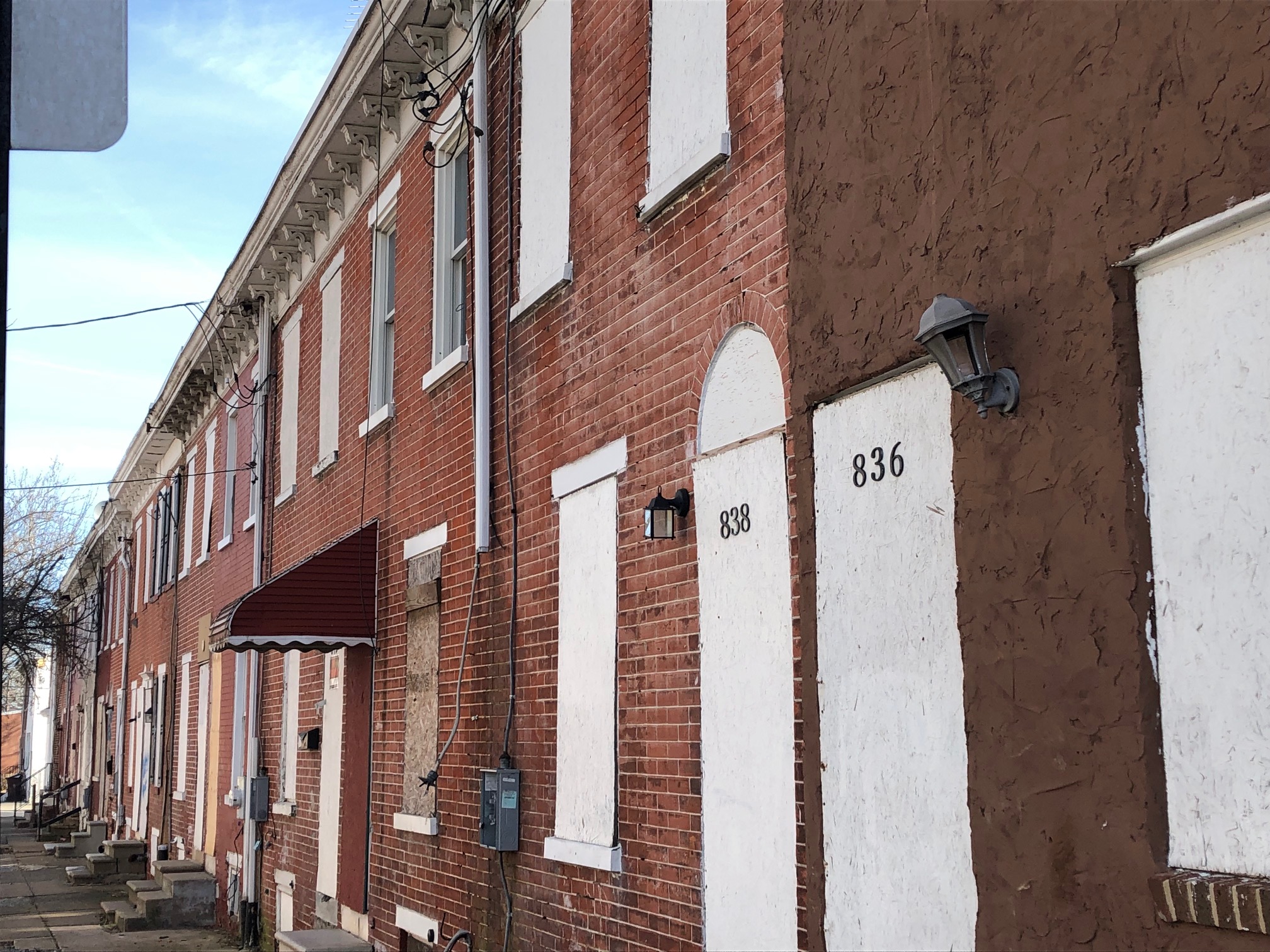 Properties bought by the Wilmington Housing Partnership for demolition and rebuilding or renovation have languished.