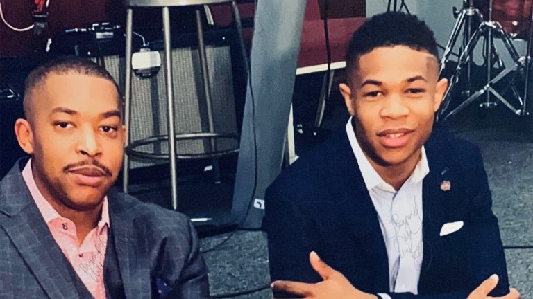 Brothers Antonio (left) and Juwan Bennett have launched a police pipeline mentorship program. ( Courtesy of Juwan Bennett)