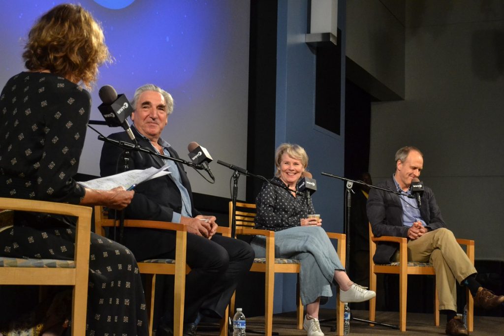 downton Marty Moss-Coane speaks with Downton Abbey film actors Jim Carter, Imelda Staunton, and Kevin Doyle