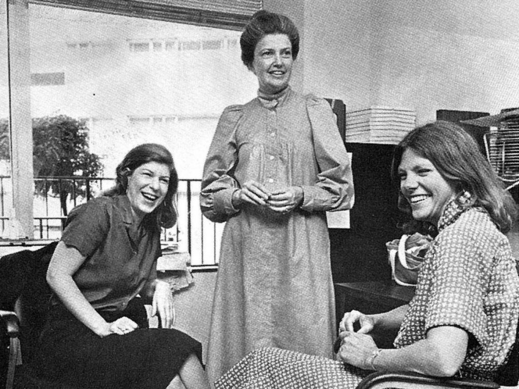 Nina Totenberg, Linda Wertheimer and Cokie Roberts, photographed around 1979, were among the prominent female voices on NPR in its early years. Nina Totenberg, Linda Wertheimer and Cokie Roberts, photographed around 1979, were among the prominent female voices on NPR in its early years. (NPR)