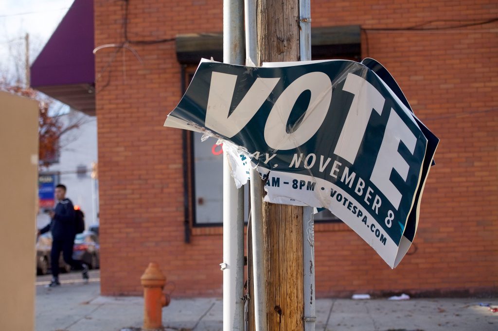 Surveys done since the 2016 election show that engaging with politics is stressing people out and harming their mental health and relationships. (Mark Makela/Getty Images)